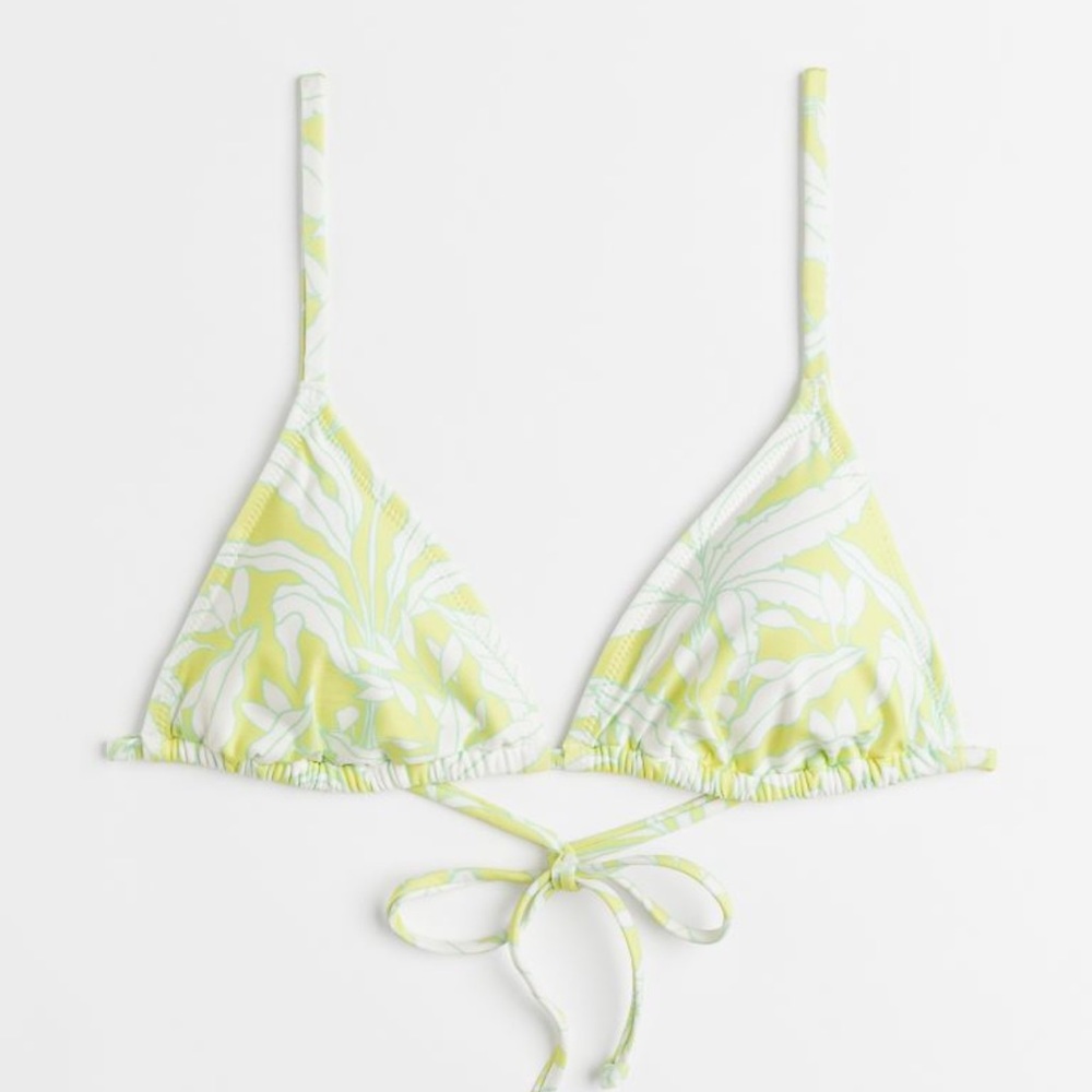 Floral Triangle Bikini Set - Picture 2 of 5
